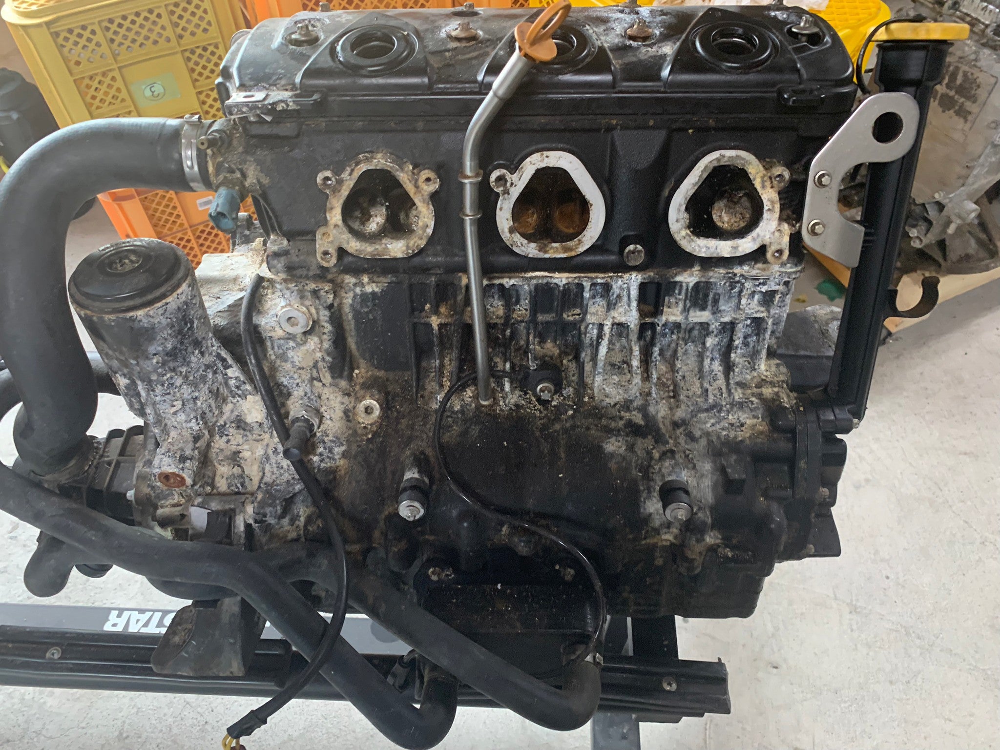 SEADOO WAKEPRO215 '10 OEM ENGINE  (WITH DEFECT) Used [S8952-00]