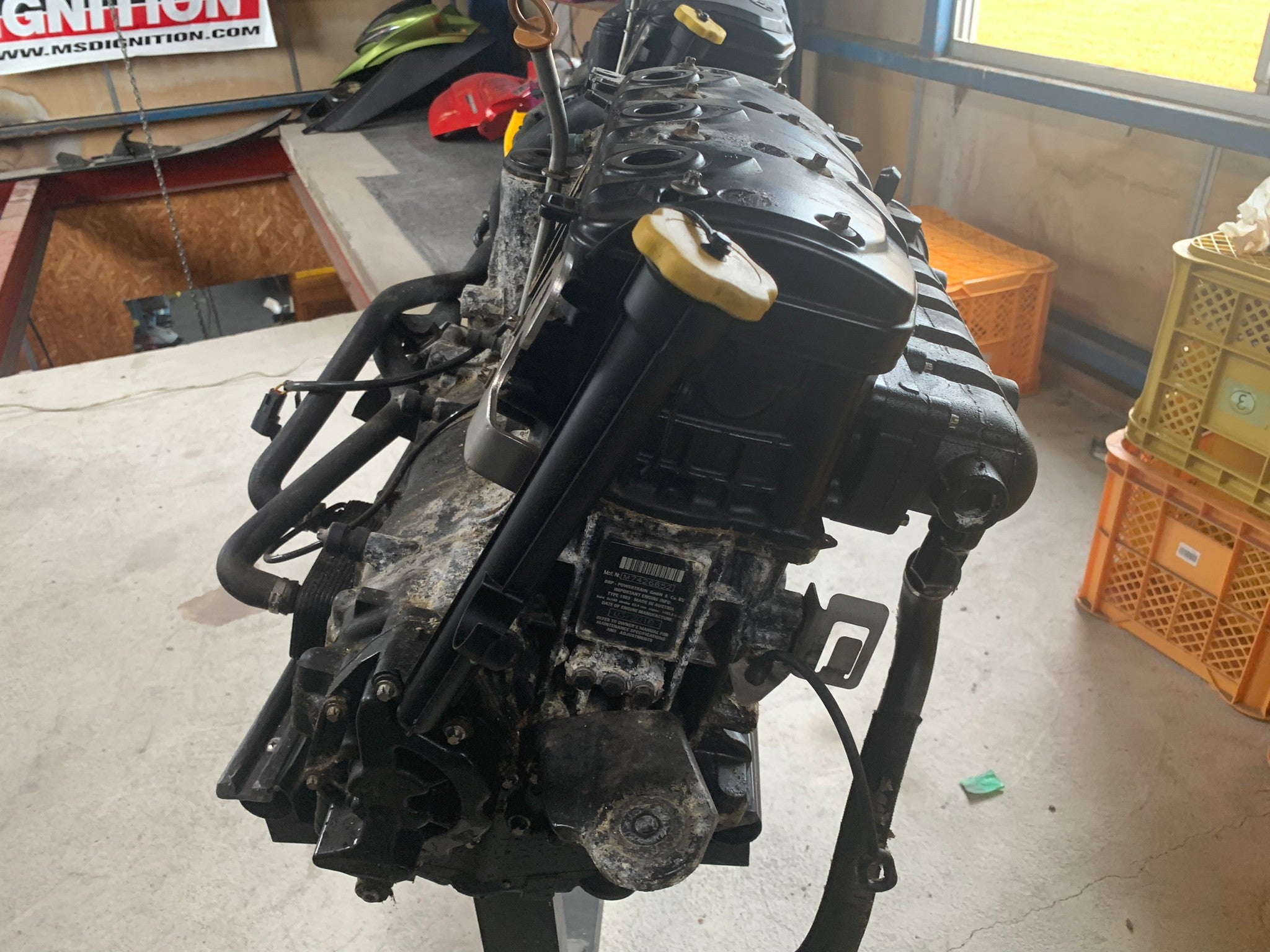 SEADOO WAKEPRO215 '10 OEM ENGINE  (WITH DEFECT) Used [S8952-00]