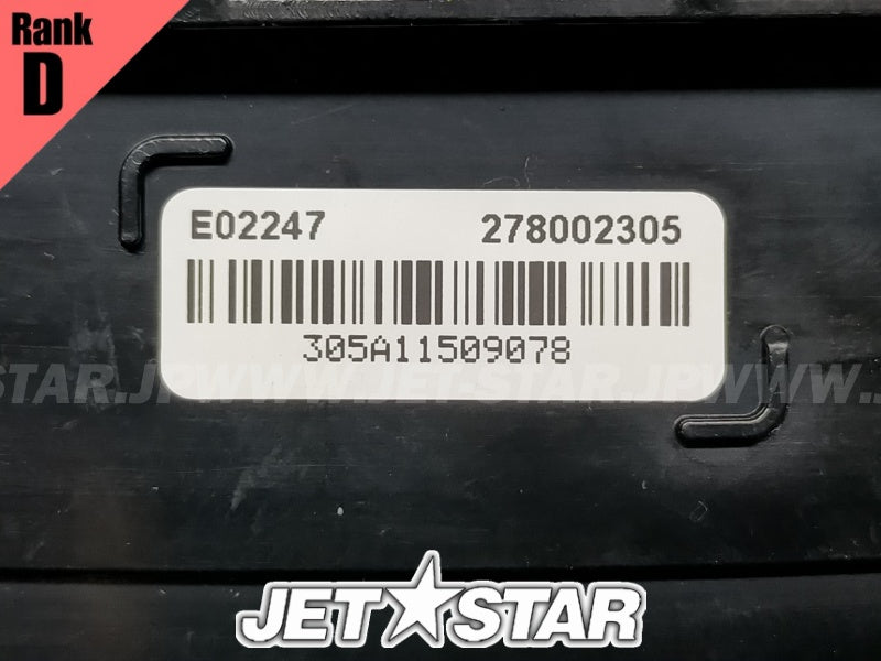 SEADOO GTX LTD iS 255 '09 OEM LCD INFO GAUGE Used (278002305) (with defect) [X2311-71]