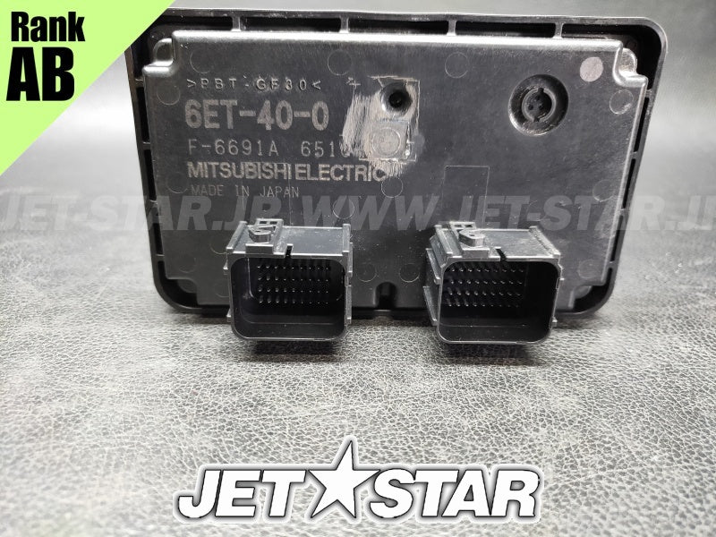 YAMAHA FXCruiserSVHO '18 OEM ENGINE CONTROL UNIT ASSY Used (6ET-8591A-40) [X2403-26]