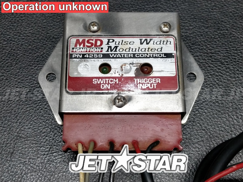 MSD Aftermarket PULSE WIDTH MODULATED WATER CONTROL Used [X2407-15]