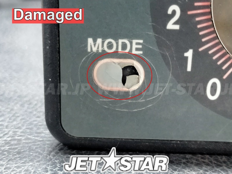 YAMAHA OEM METER ASSY Used (F0D-6820A-41-00) (WITH DEFECT) [X2407-30]