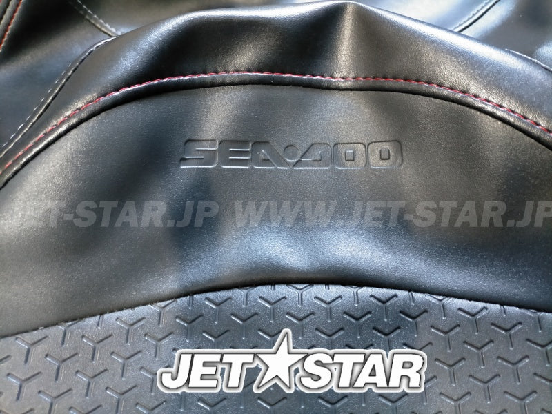 SEADOO RXT-X 300 '22 OEM LAVA GREY, DRIVER SEAT ASS'Y ECLIPSE BLACK Used (269003699/269003706) [X2407-74]