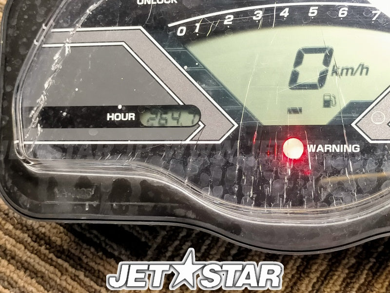 YAMAHA VX Cruiser '15 OEM METER ASSY Used (F2X-6820A-00-00/F2X-6820A-01-00) (WITH DEFECT) [X2408-25]