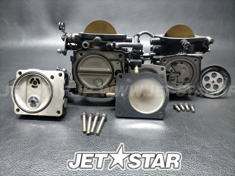 YAMAHA 800TZ '99 OEM CARBURETOR ASSY 1/CARBURETOR ASSY 2 Used (67U-14301-00/67U-14302-00) [X2411-31]