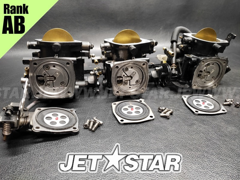YAMAHA GP1200R '01 OEM CARBURETOR ASSY 1 Used (67X-14301-01/67X-14302-01/67X-14303-01) [Y1574-01]