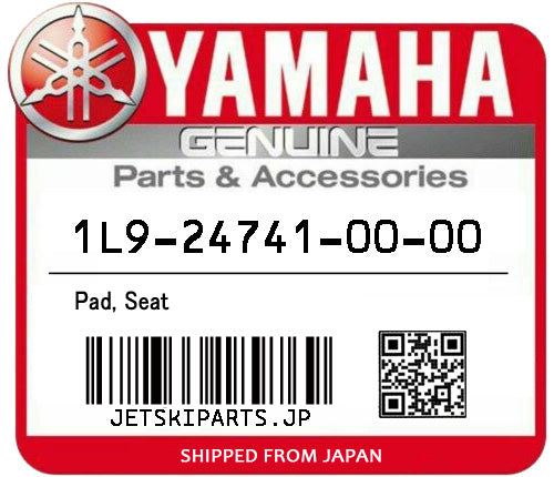 YAMAHA OEM PAD, SEAT New #174-24741-00-00 #1L9-24741-00-00