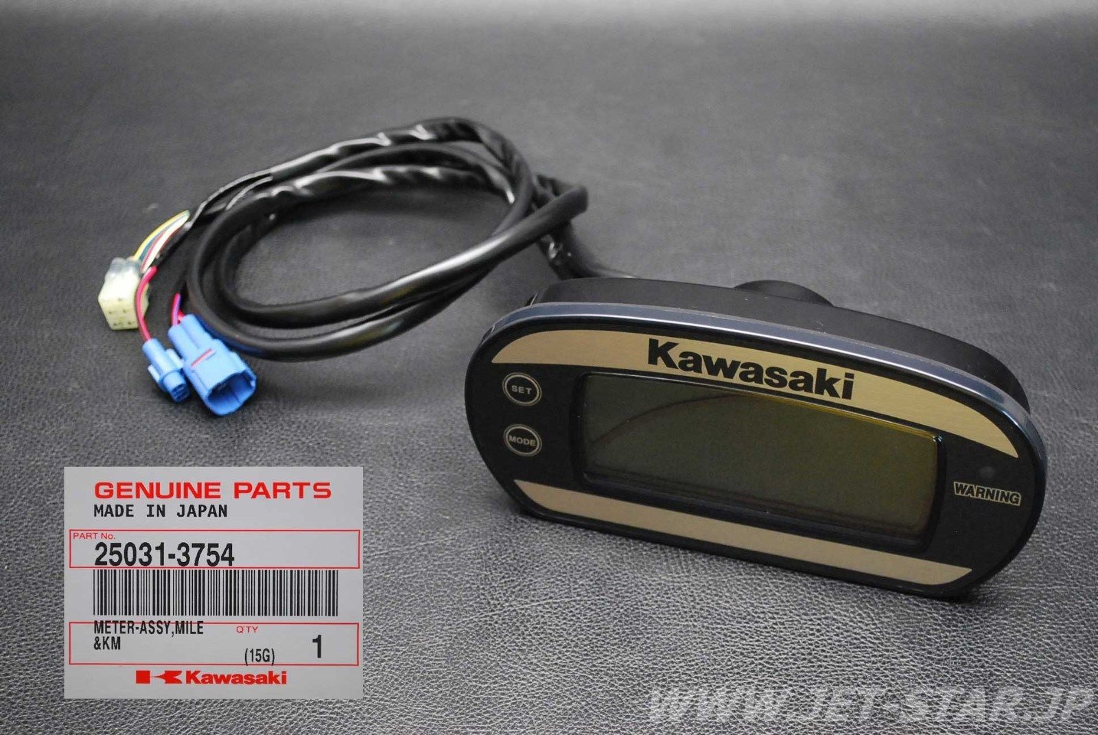 Kawasaki STX-15F '05-12 OEM METER-ASSY,MILE&KM New #25031-3754