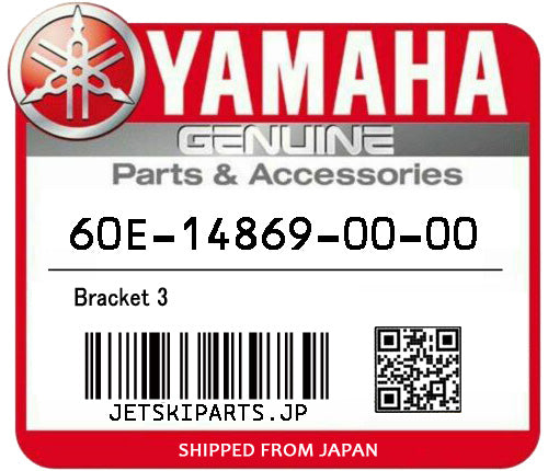 YAMAHA OEM BRACKET 3 New #60E-14869-00-00