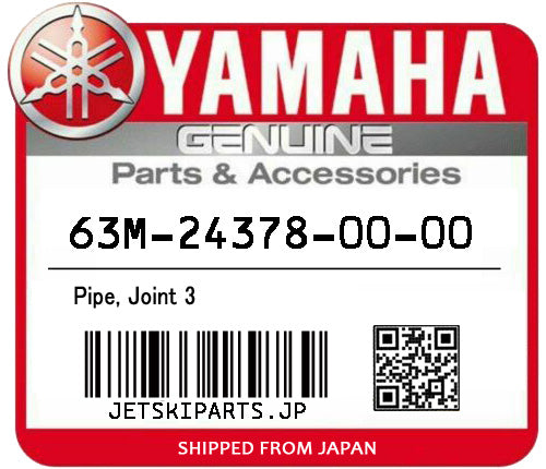 YAMAHA OEM PIPE, JOINT 3 New #63M-24378-00-00