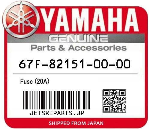 YAMAHA OEM FUSE (20A) New #67F-82151-00-00 #5JJ-82151-20-00