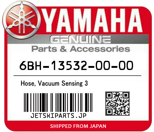 YAMAHA OEM HOSE, VACUUM SENSING 3 New #6BH-13532-00-00