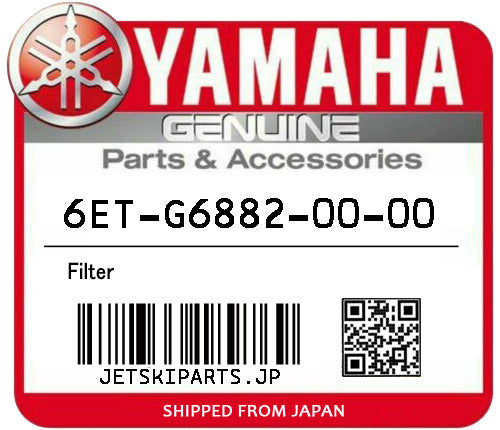 YAMAHA OEM FILTER New #6ET-46882-00-00 #6ET-G6882-00-00