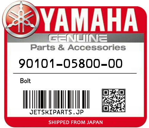 YAMAHA OEM BOLT New #90101-05800-00