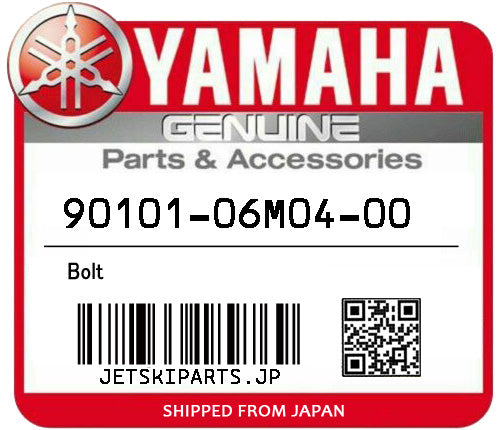 YAMAHA OEM BOLT New #90101-06M04-00