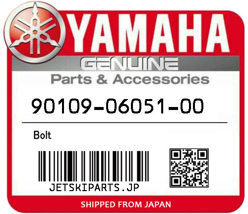 YAMAHA OEM BOLT New #90109-06051-00