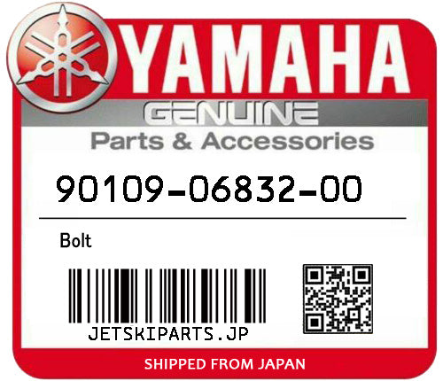 YAMAHA OEM BOLT New #90109-06832-00