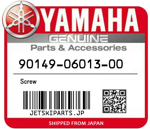 YAMAHA OEM SCREW New #90149-06013-00