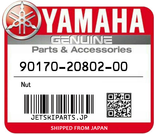 YAMAHA OEM NUT New #90170-20802-00