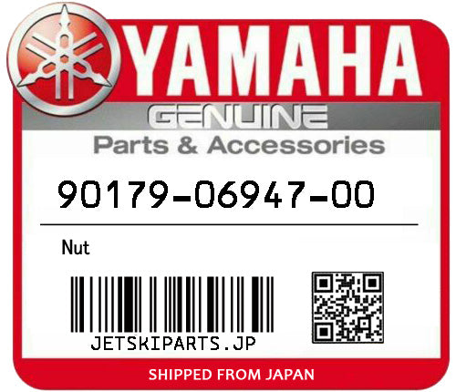 YAMAHA OEM NUT New #90179-06947-00