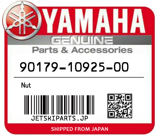 YAMAHA OEM NUT New #90179-10925-00