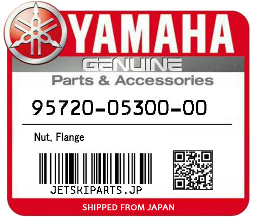 YAMAHA OEM NUT, FLANGE New #95720-05300-00