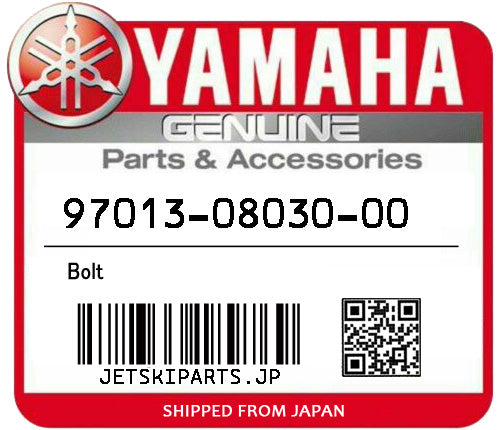 YAMAHA OEM BOLT New #91201-08030-00 #97013-08030-00