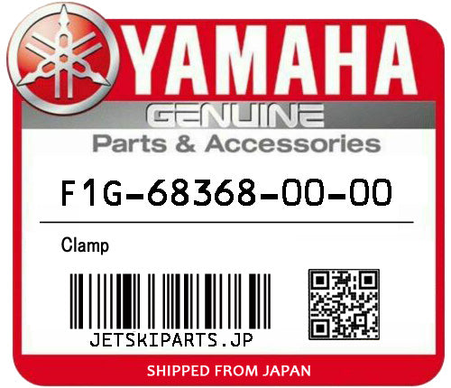 YAMAHA OEM CLAMP New #F1G-68368-00-00