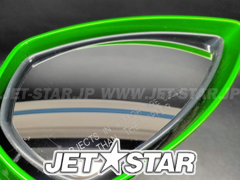ULTRA310LX'19 OEM (Hull-Front-Fittings) MIRROR-ASSY,RH,C.L.GREEN Used [K8455-26]
