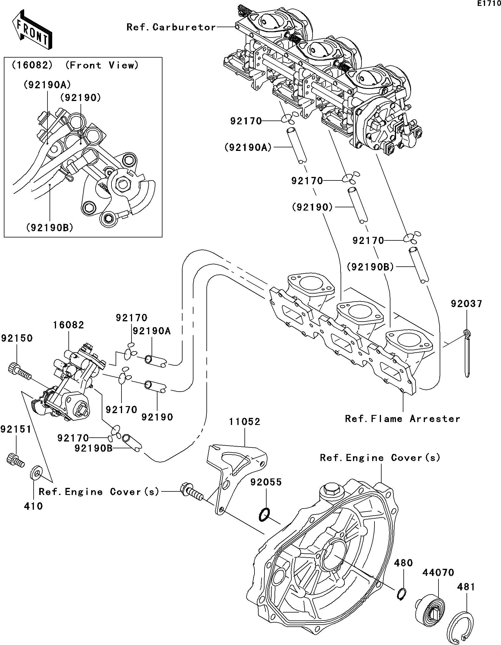 900STX'05 OEM (Oil-Pump) PUMP-ASSY-OIL Used [K1808-47]