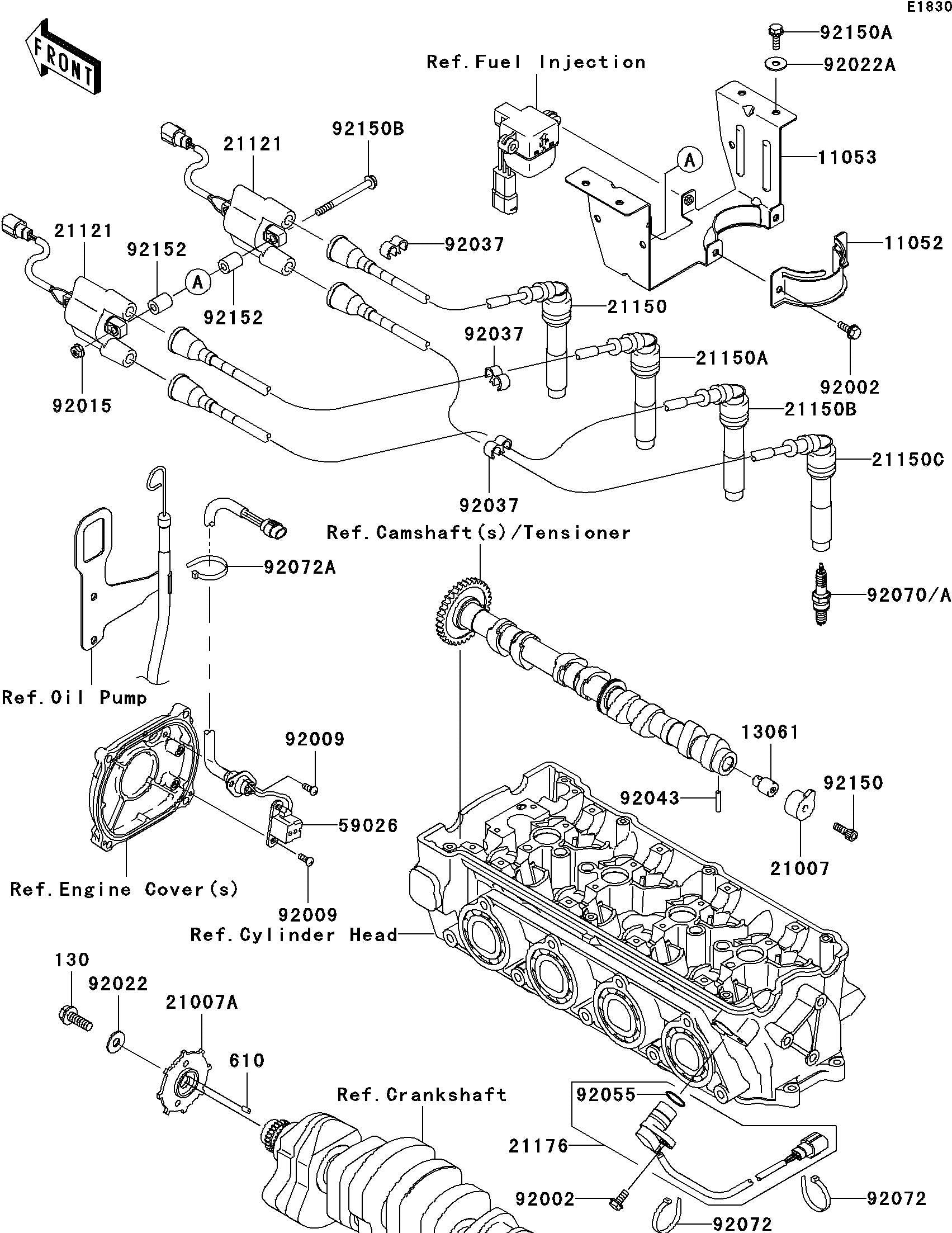 STX-12F'06 OEM (Ignition-System) COIL-IGNITION Used [K1806-29]