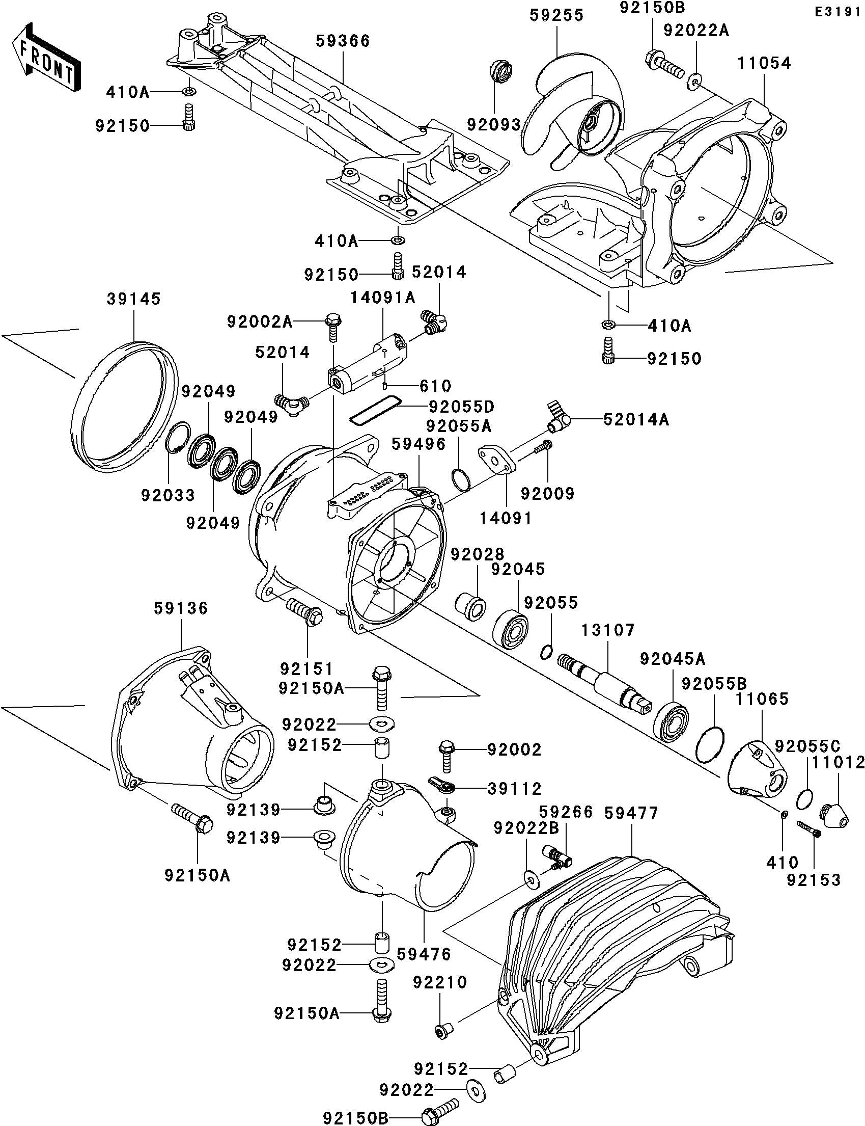 ULTRA250X'08 OEM (Jet-Pump) NOZZLE-PUMP Used [K2739-31]