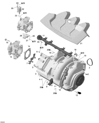 GTX LTD S/C'04 OEM (Air-Intake-Manifold) ELECTRONIC BOX Used [S7533-02]