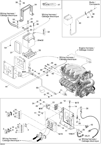 GTX LTD S/C'04 OEM (Electrical-System) T.O.P.S. SWITCH | INCLUDES 18 TO 21 Used [S7533-21]