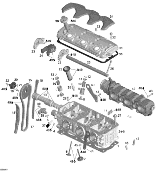 RXT'05 OEM (Cylinder-Head) IGNITION COIL KIT Used [S8558-13]