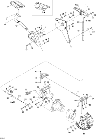 RXT'05 OEM (Reverse) ARM BLACK Used [S8558-51]