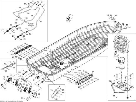 GTX LTD iS 260'11 OEM (Hull-1) DEPTH SENSOR Used [X2212-32]