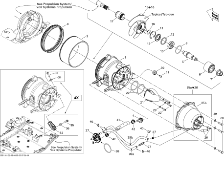 GTX LTD iS 260'11 OEM (Pump) VENTURI ASS'Y Used [X2212-37]