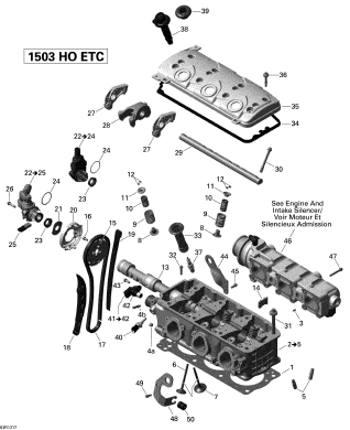 GTX LTD iS 260'13 OEM (Cylinder-Head) IGNITION COIL KIT Used [S4455-13]