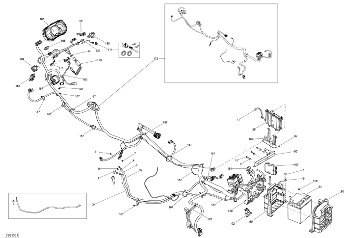 GTX LTD iS 260'13 OEM (Electrical-System) VOLTAGE REGULATOR