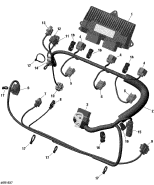 RXT-X 300'16 OEM (Engine-Harness) ELECTRONIC BOX NORTH AMERICA Used [S6542-07]
