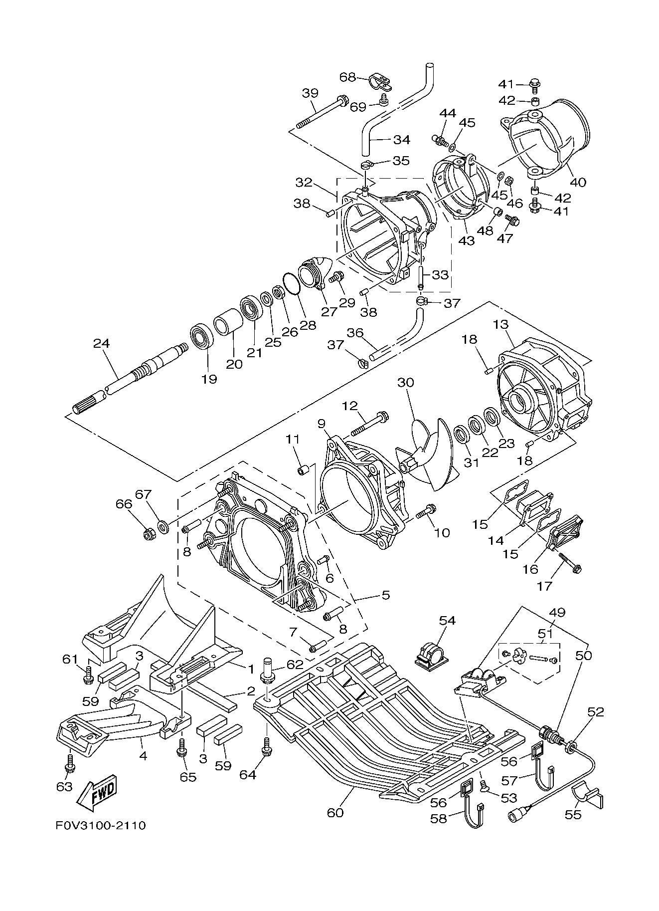 XLT1200'02 OEM (JET-UNIT-1) RING,TRIM Used [Y4688-31]