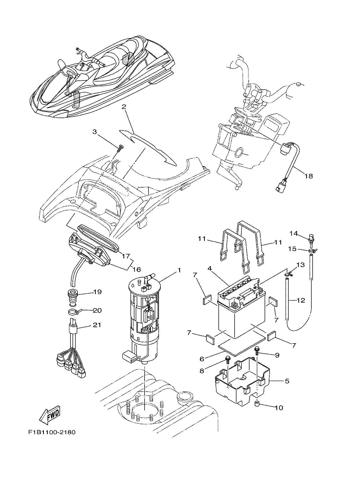 FX140'03 OEM (ELECTRICAL-3) BUZZER Used [Y6189-13]