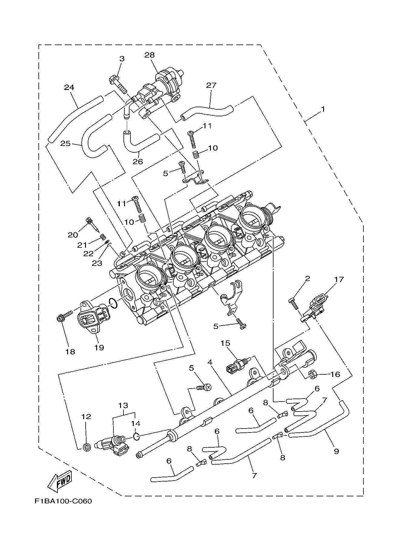 FX140'04 OEM (INJECTION-PUMP) BY-PASS VALVE MOTOR ASSY Used [Y6189-44]