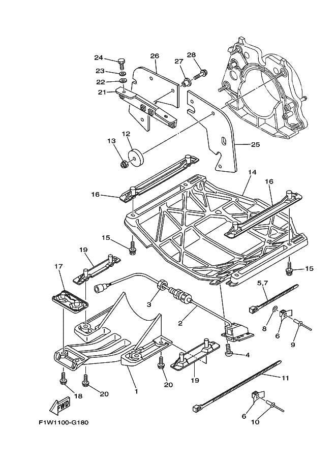 FXCruiserSHO'09 OEM (JET-UNIT-4) SCREEN, INTAKE Used [Y1213-52]