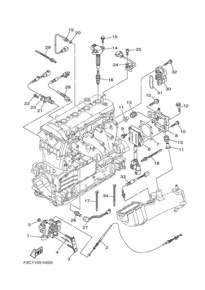 FZS'09 OEM (ELECTRICAL-2) IGNITION COIL ASSY Used [Y3603-17]