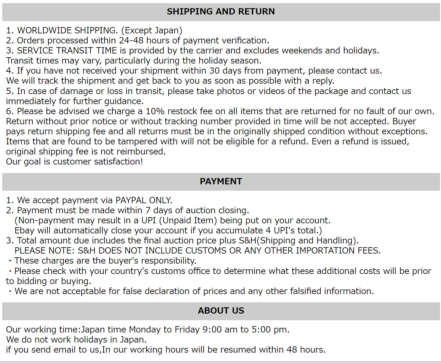 Used Like-new PISTON-ENGINE [X2206-76]
